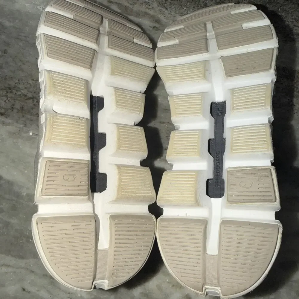 ON Cloud 6 Women's Running Shoes Pearl/White US Sizes 9.5 Sneakers (SRC)